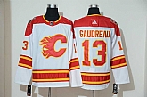 Flames 13 Johnny Gaudreau White 2019 Heritage Classic Breakaway Adidas Jersey,baseball caps,new era cap wholesale,wholesale hats